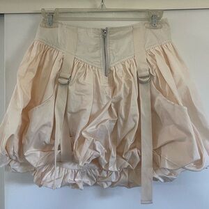 Urban Outfitters NEW Cream Bubble Skirt